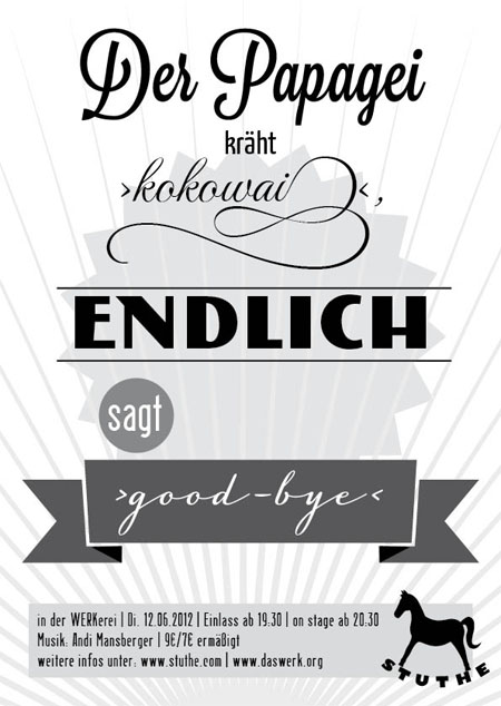 Auch ENDLICH ist endlich